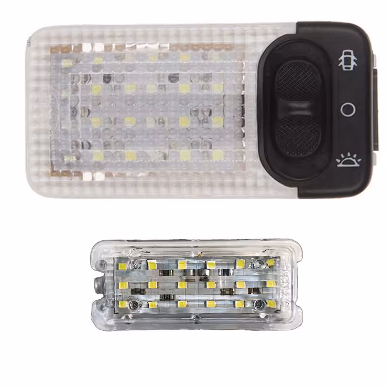 چراغ سقف و صندوق خودرو چیکال مدل P-876-536 مناسب برای پژو 206 بسته 2 عددی