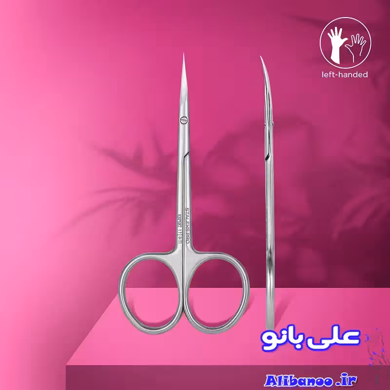 قیچی کوتیکول حرفه ای استالکس برای چپ دستان مدل SE 11-3
