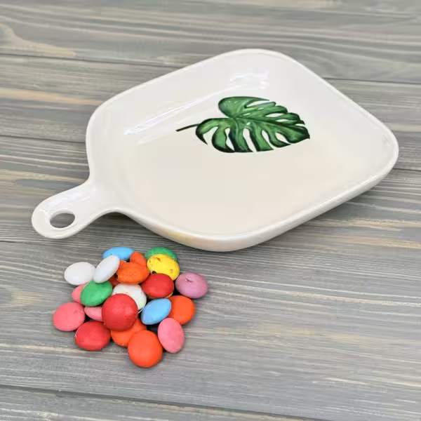 ظرف سرو برگ طرح دو