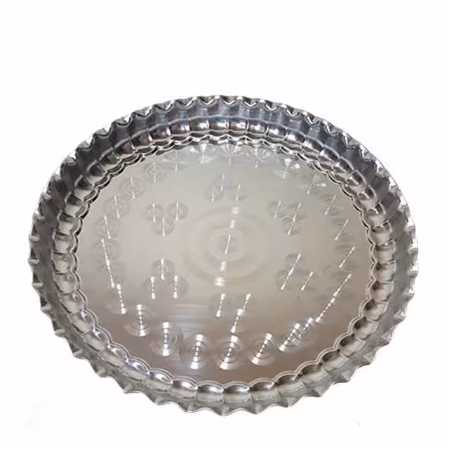 سینی استیل گرد بزرگ مدل کنگره کد 55