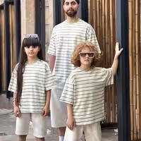 تیشرت ست خانوادگی Linar NZDE مناسب 1 سال تا بزرگسال