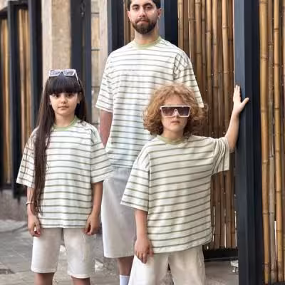 تیشرت ست خانوادگی Linar NZDE مناسب 1 سال تا بزرگسال