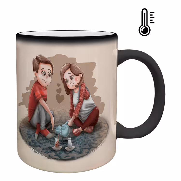 خرید ماگ-لیوان حرارتی  عاشقانه کد 114