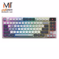 کیبورد بی سیم مکانیکال گیمینگ ام اس آی مدل FORGE GK600 TKL SKY