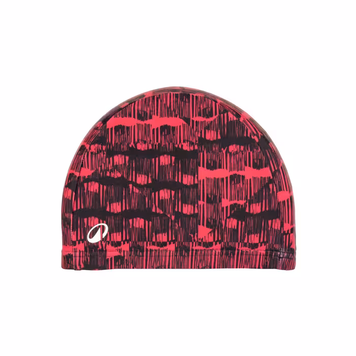 کلاه شنا نابایجی – دکتلون Nabaiji Swimming Cap – Printed Fabric – Size L – Red