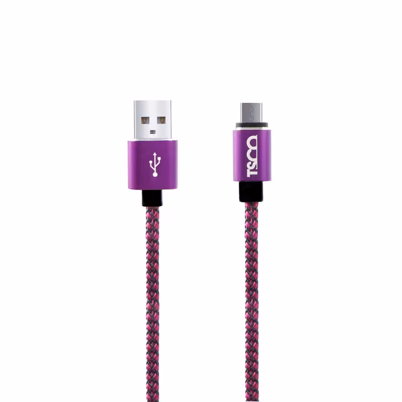 کابل تبدیل USB به microUSB تسکو مدل TC A170 طول 1 متر