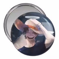 آینه جیبی خندالو مدل لوفی انیمه وان پیس One Piece کد 17221