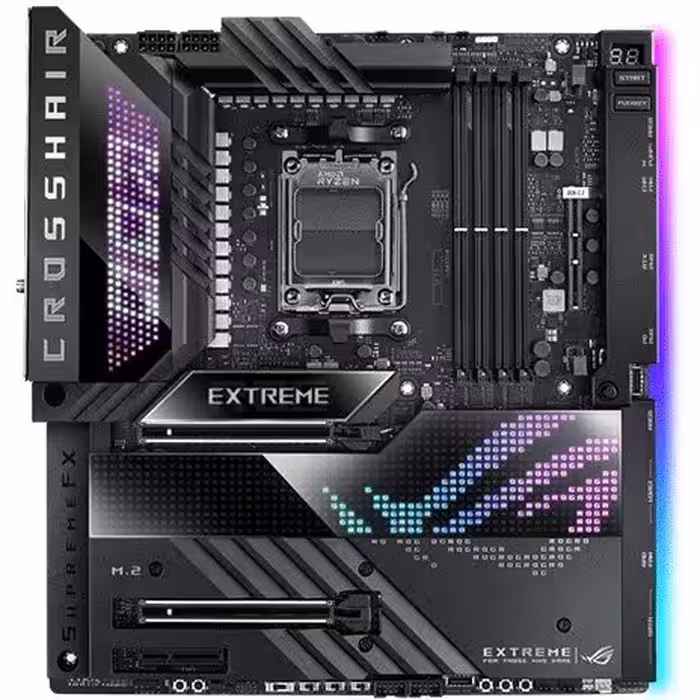 مادر برد با پردازنده ASUS CROSSHIRE X670E HERO  WITH (CPU 9950X) (OPEN BOX)  (Stock)