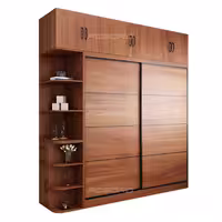 کمد دیواری ریلی اتاق خواب فوبورو مدل KA330