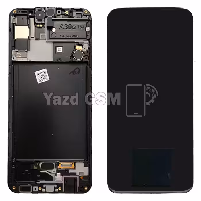 تاچ ال سی دی سامسونگ A30S/A307 آی سی با فریم