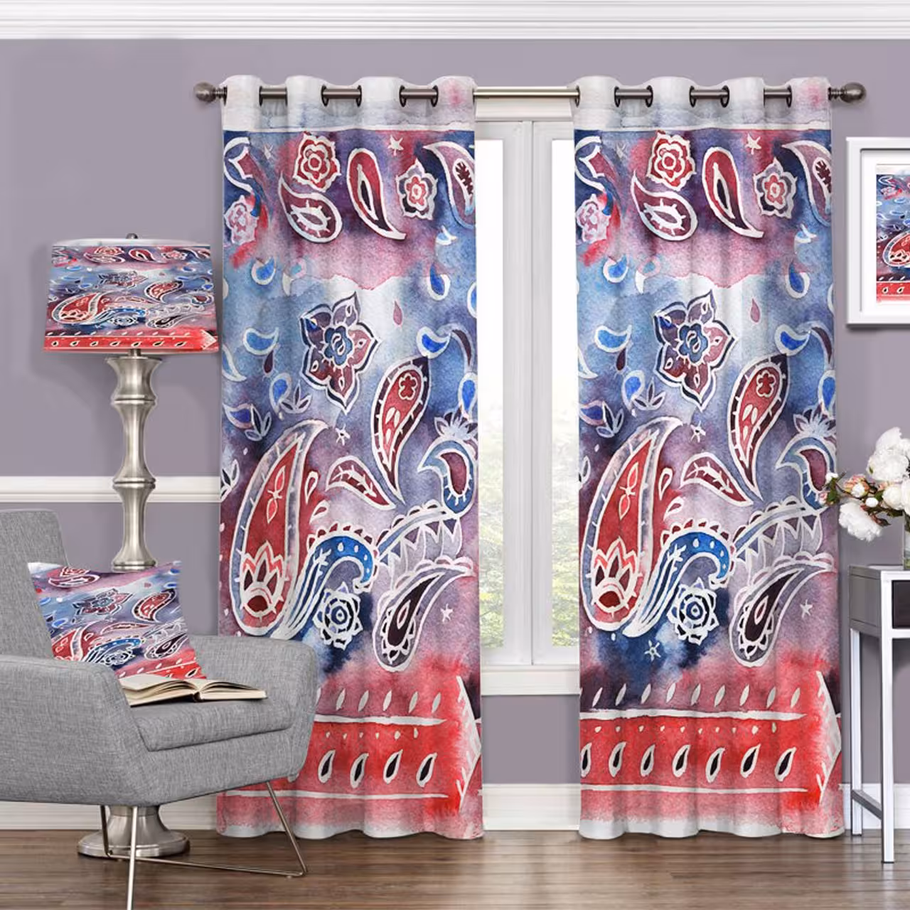 مخمل طرحدار  کد 045