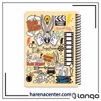 دفتر مدرسه طرح لونی تونز Bugs Bunny برند لانگو