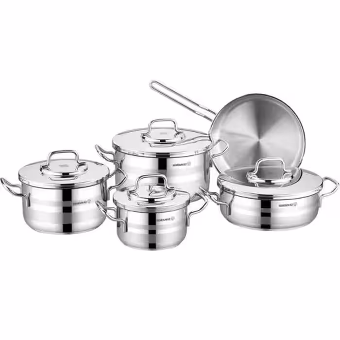 سرویس قابلمه 9 پارچه مدل آسترا 2050 کرکماز اصل / korkmaz astra2 a2050