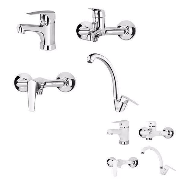 ست شیرآلات شاهین مدل ساوا