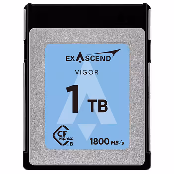 کارت حافظه CFexpress B اکساسند Exascend VIGOR CFexpress 2.0 Type B 1TB 1/800MB/S