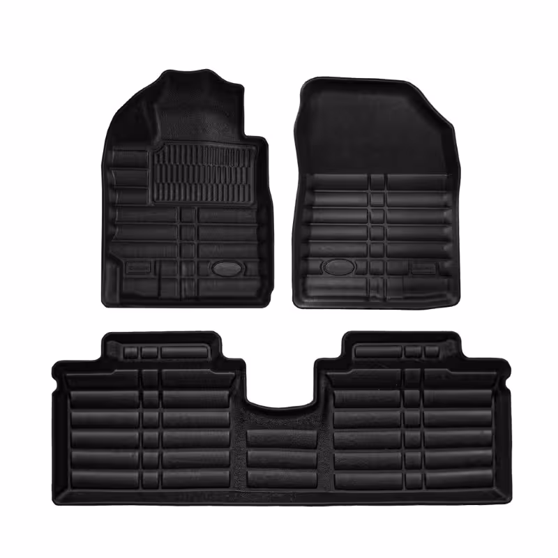 کفپوش سه بعدی شاهین چرم مشکی بابل کارپت | لوازم خودرو تیام