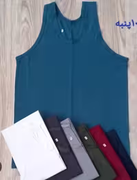 زیرپوش رکابی مردانه بیژن - رنگی، نخی و پنبه‌ای | سایز XL و XXL