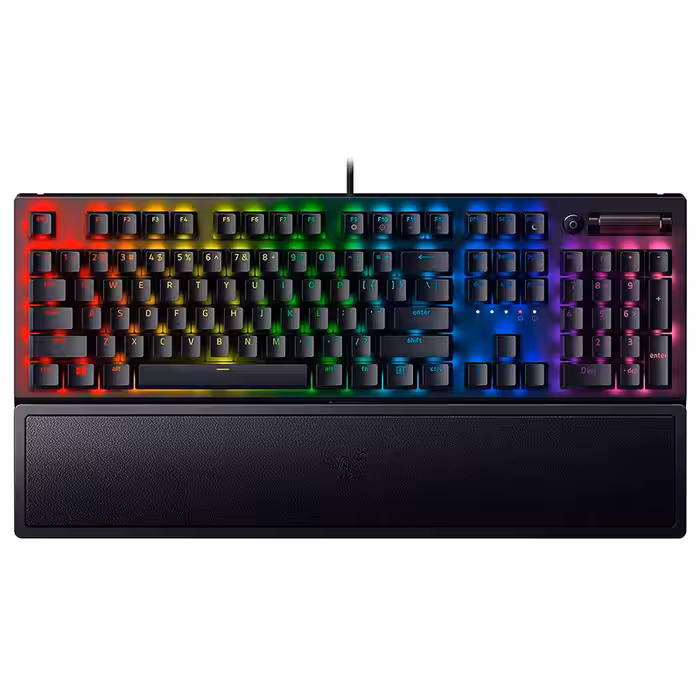 کیبورد با سیم گیمینگ ریزر مدل BlackWidow V3
