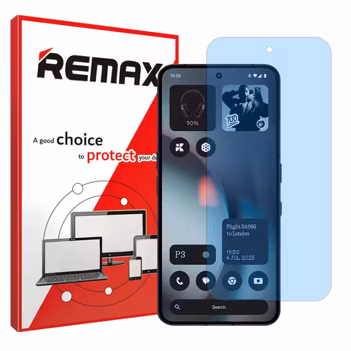 گلس ناتینگ Phone (3) مدل هیدروژلی آنتی بلو برند ریمکس کد S