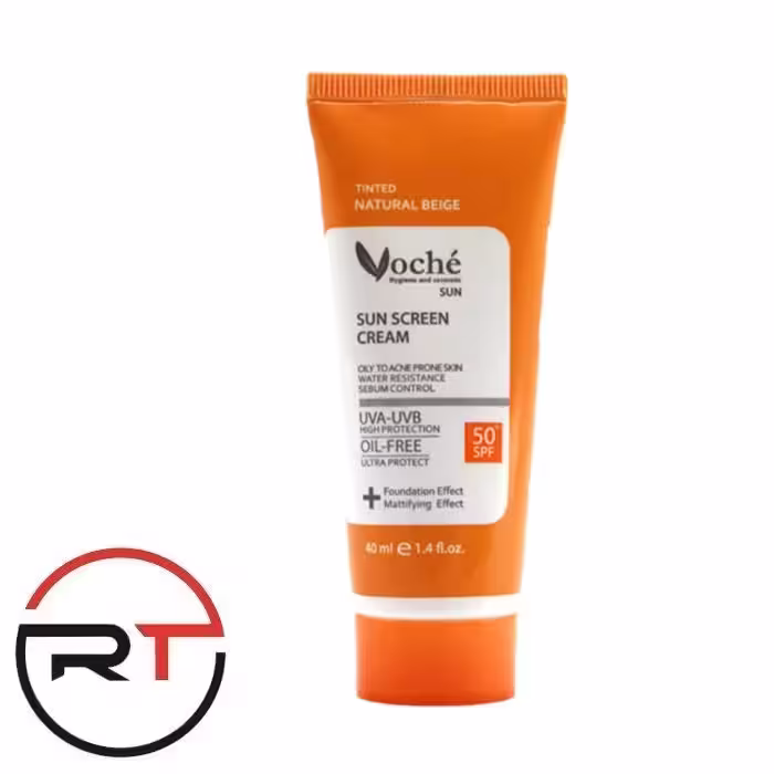 ضد آفتاب بژ طبیعی SPF50 وچه پوست خشک و معمولی