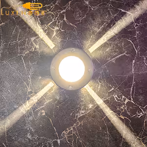 چراغ دیواری دکوراتیو چهار طرفه محوطه ویلا 10 وات SPN کد Star