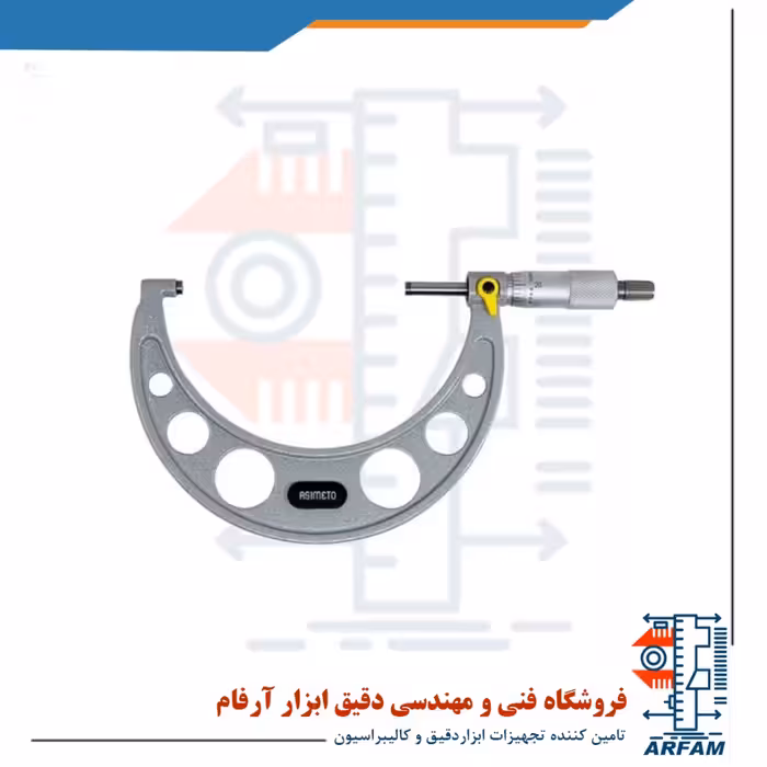 میکرومتر آسیمتو 5-4 اینچ خارج سنج مدل 1-05-101