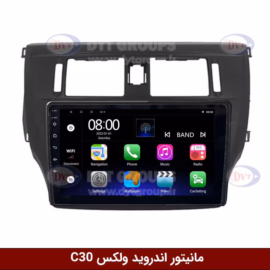 مانیتور اندروید ولکس C30 برند فلای‌ دی‌وای‌تی سری FLYDYT9000