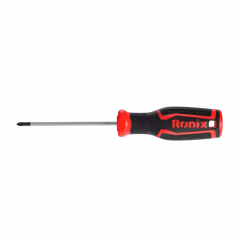پیچ گوشتی چهارسو 3×75 پلاستیکی دو رنگ رونیکس RH-2840