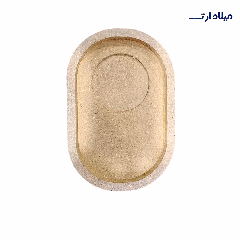 بیس MDF جای ماگ بیضی24*16سانت