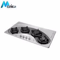 گاز رومیزی اخوان G101 شش شعله استیل