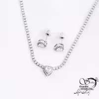 نیمست قلب نگین دار کد 18431