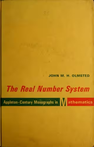 خرید و دانلود نسخه کامل کتاب The Real Number System