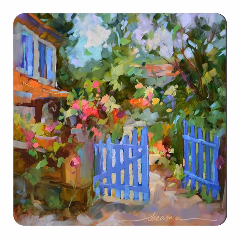 مگنت طرح خانه روستایی اروپایی کد wmg4259