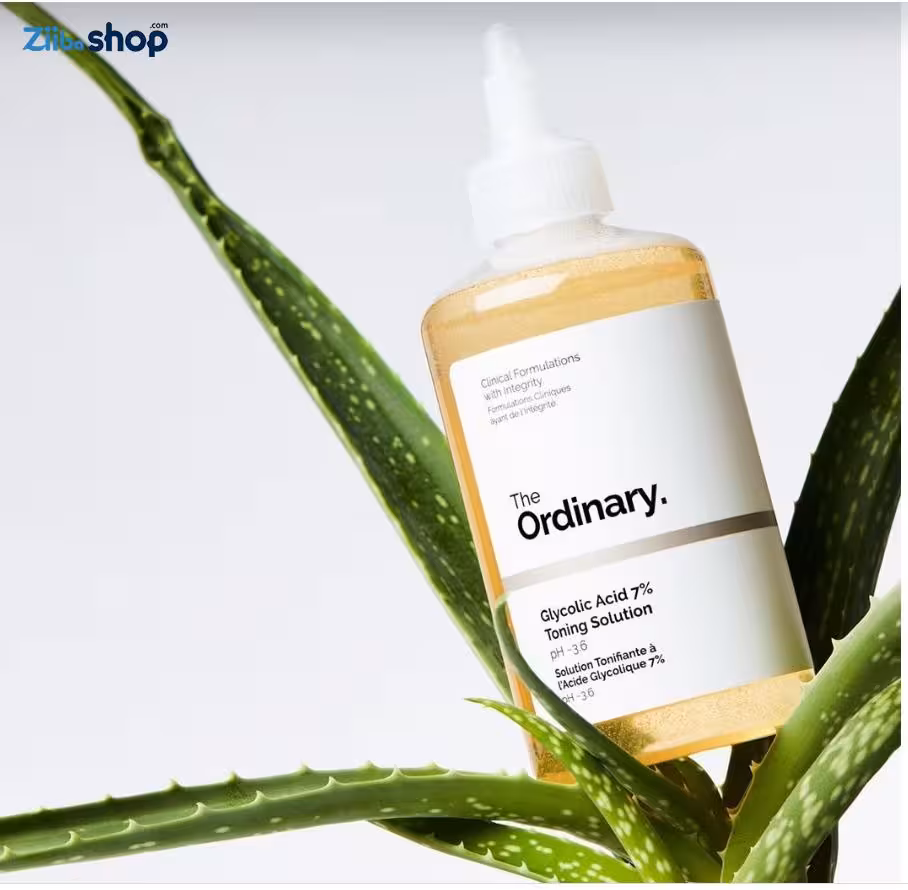 تونر لایه بردار و روشن کننده گلیکولیک اسید اوردینری The Ordinary Glycolic Acid 7% Toning Solution 240ml
