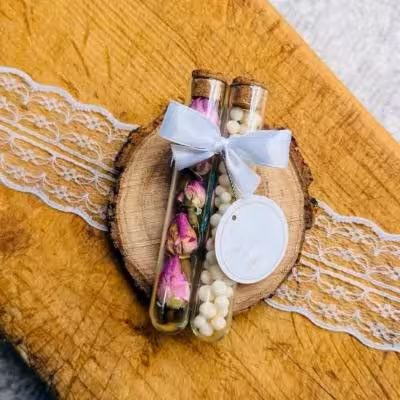 گیفت عروسی مدل ویال گل محمدی