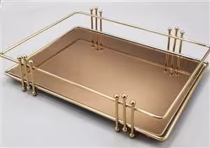 سینی کف آینه ای مستطیل