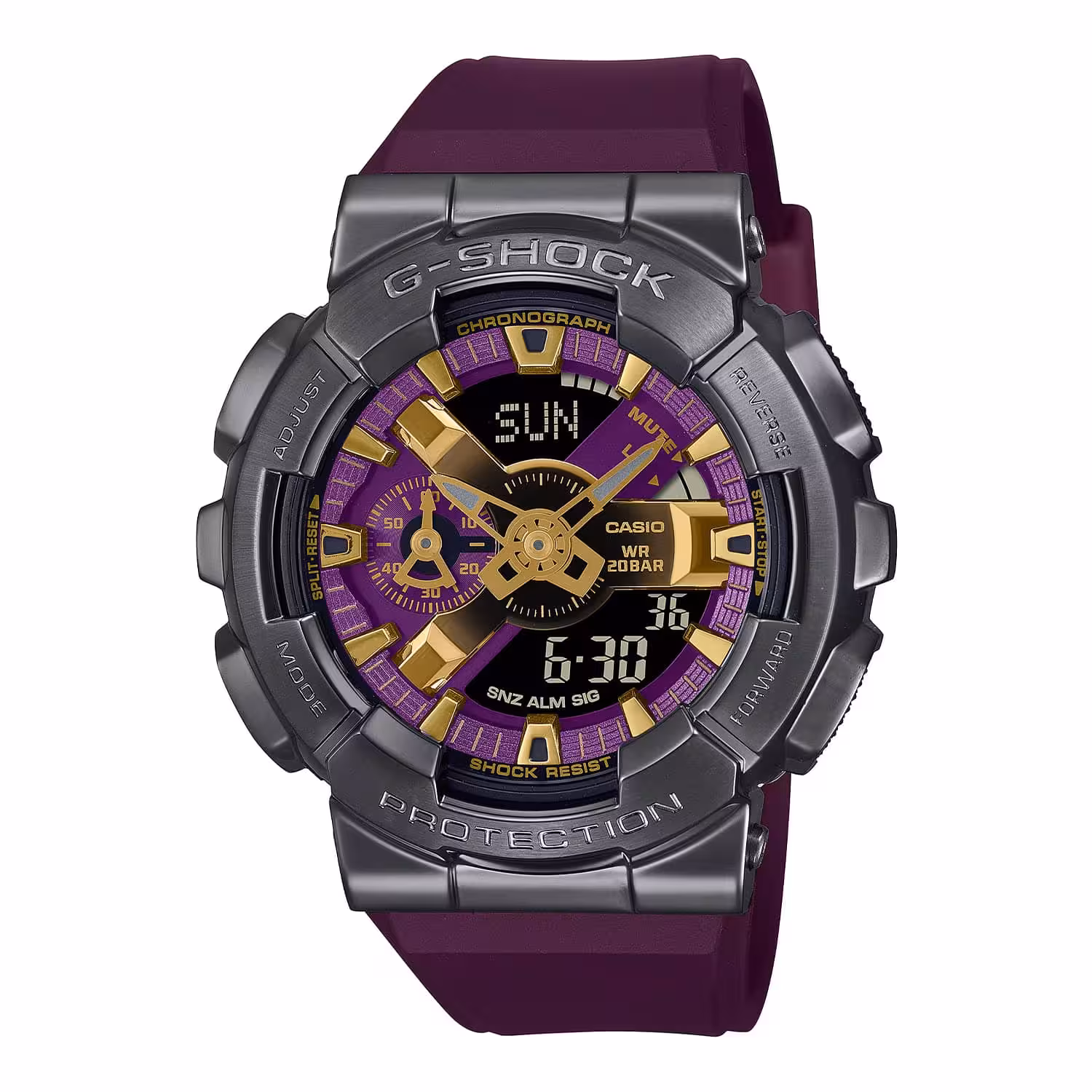 ساعت اسپرت مردانه کاسیو مدل G-SHOCK-GM-110CL-6ADR