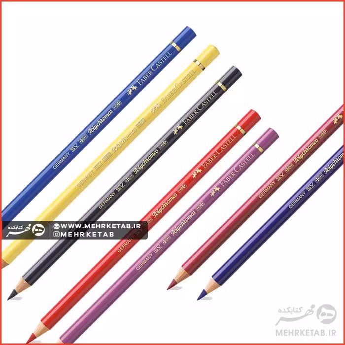 مداد رنگی پلی کروم فابر کاستل تک رنگFaber-Castell Color Pencil Polychromos
