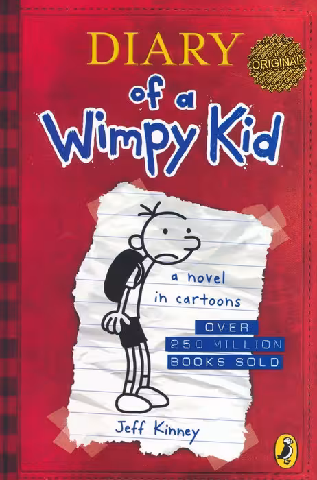 DIARY OF A WIMPY KID 1:خاطرات یک بچه چلمن 1 (زبان اصلی،انگلیسی) - ناشربوک | خرید آنلاین کتاب