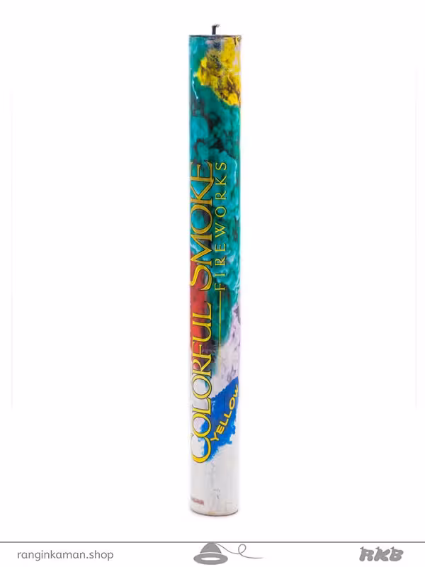 دود رنگی دستی قرمز