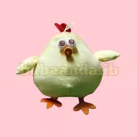 عروسک جوجه بزرگ 28 سانتی متری