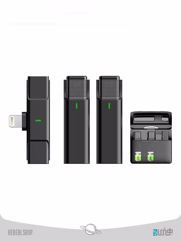 ست میکروفون بی سیم Wireless microphone set