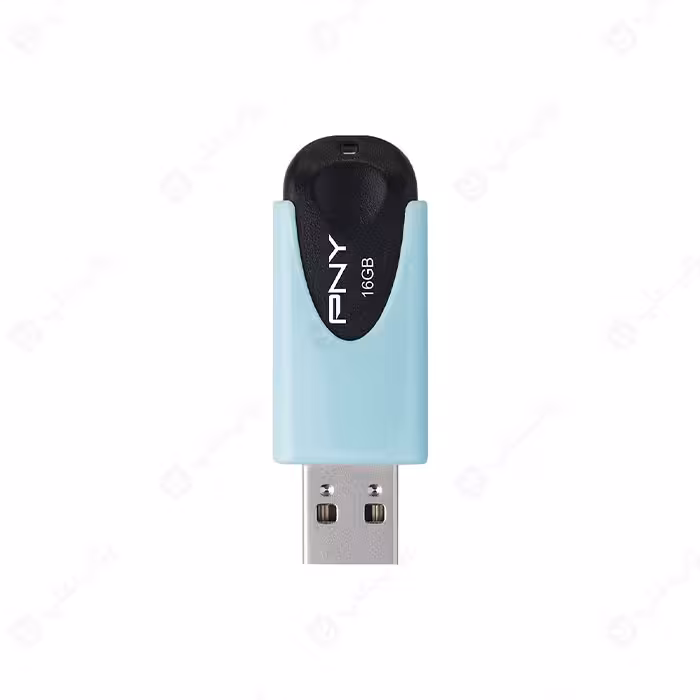 فلش مموری PNY مدل FD16GATT4PAS1KA-EF USB2.0 ATTACHE4با ظرفیت 16 گیگابایت