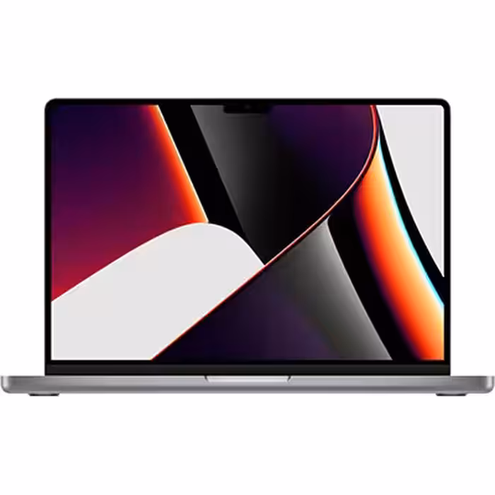 لپ تاپ 14 اینچی اپل مدل MacBook Pro MKGT3 2021 - نقره ای