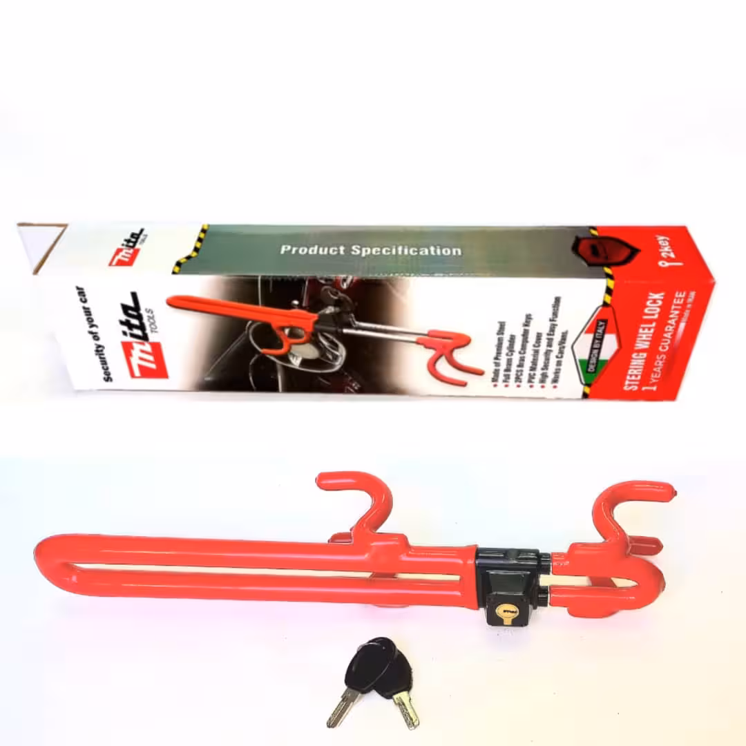 قفل فرمان دوبل چنگکی میتا مدل RL38