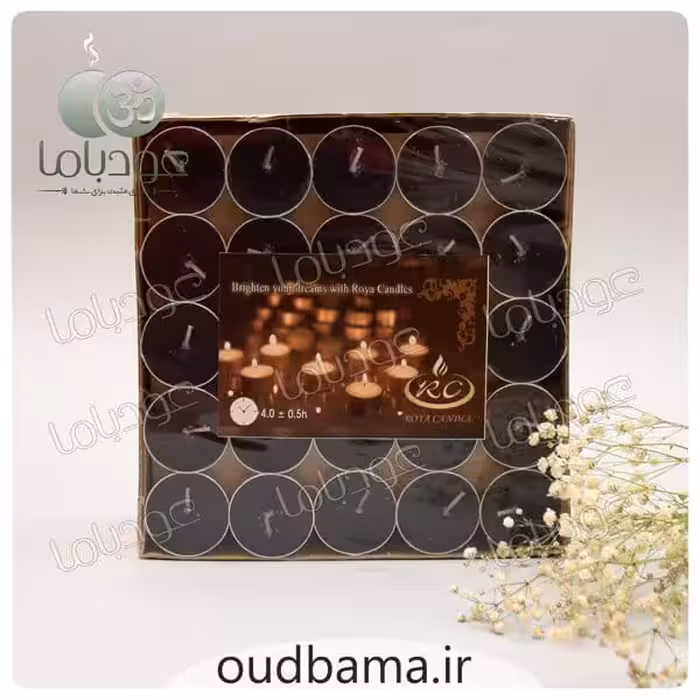 شمع وارمر رویا مشکی گرد