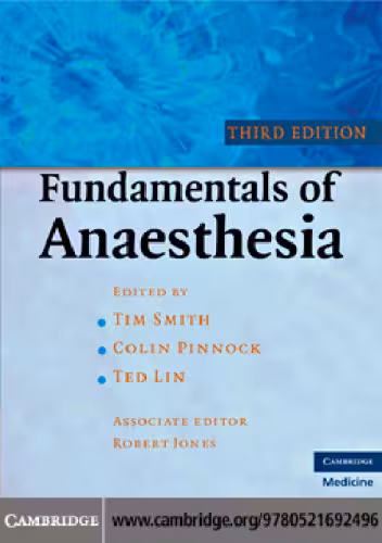 خرید و دانلود نسخه کامل کتاب Fundamentals of Anaesthesia