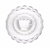 سرویس 103 پارچه 12 نفره طرح نارسیس پلاتینی