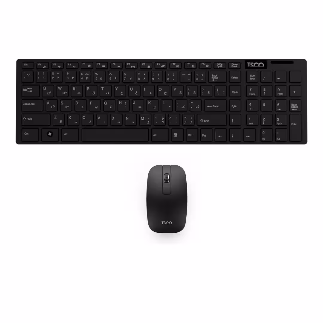 کیبورد و ماوس بیسیم تسکو مدل TKM 7026W