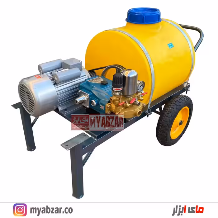 سمپاش فرغونی 3 اسب | پمپ 55 بار اتوماتیک یاماها